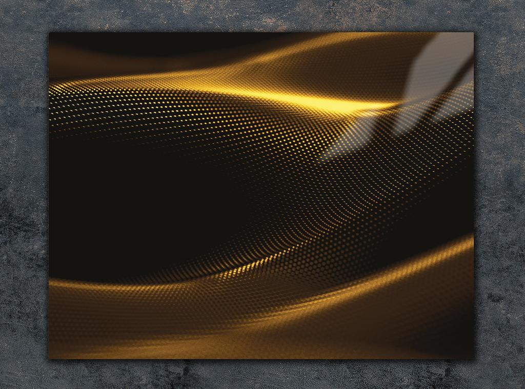 SKLENĚNÁ KRÁJECÍ DESKA 40x30 ZLATÁ