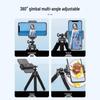 Octopus Mini Portable Selfie Stand with Bluetooth Remote for Creative Live Streaming