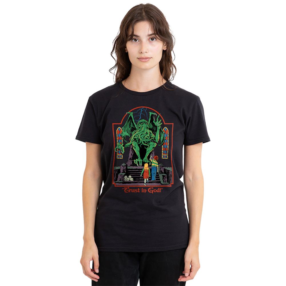 Steven Rhodes Womens/Ladies Trust In God T-Shirt