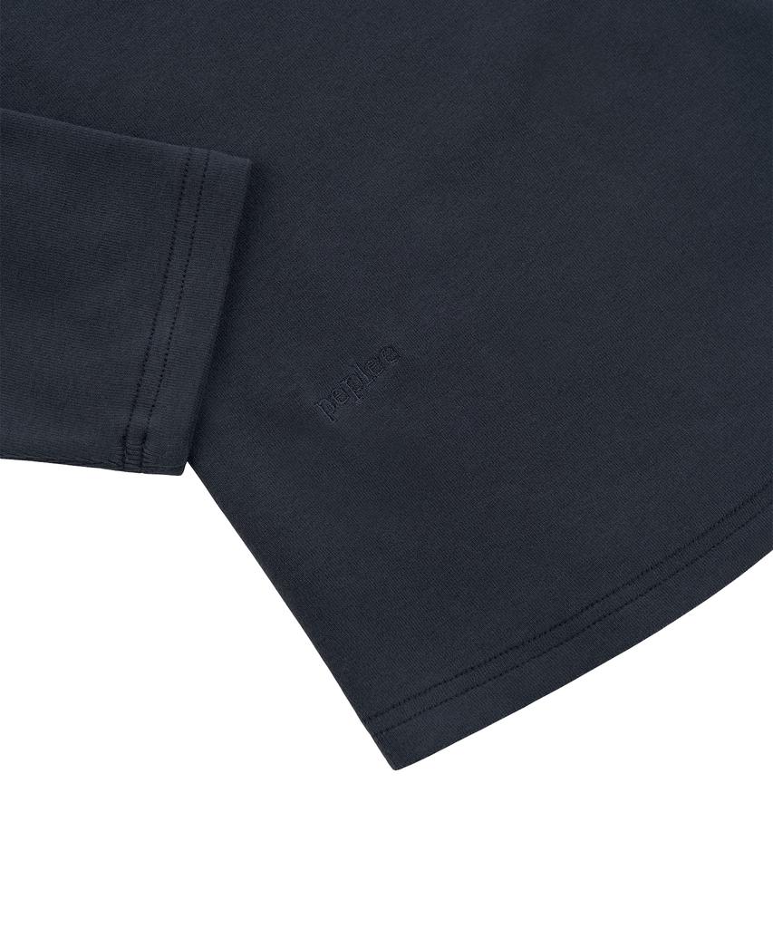 Pepeulli V-Neck 3/4 Sleeve Tee (Navy)