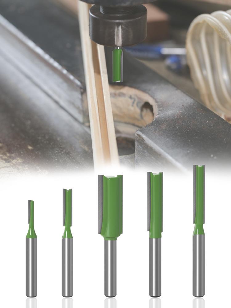 ZESTAW 7X WIERTŁA FREZY DO FREZARKI SZLIFIERKI CIĘCIA OBRÓBKI DREWNA 6mm