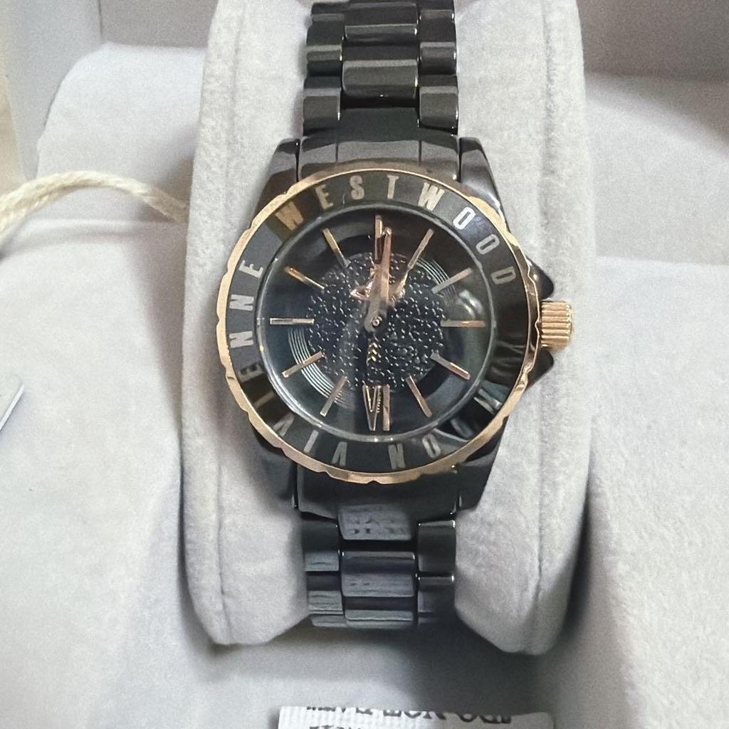 Used Vivienne Westwood Watch Quartz Gold Orb