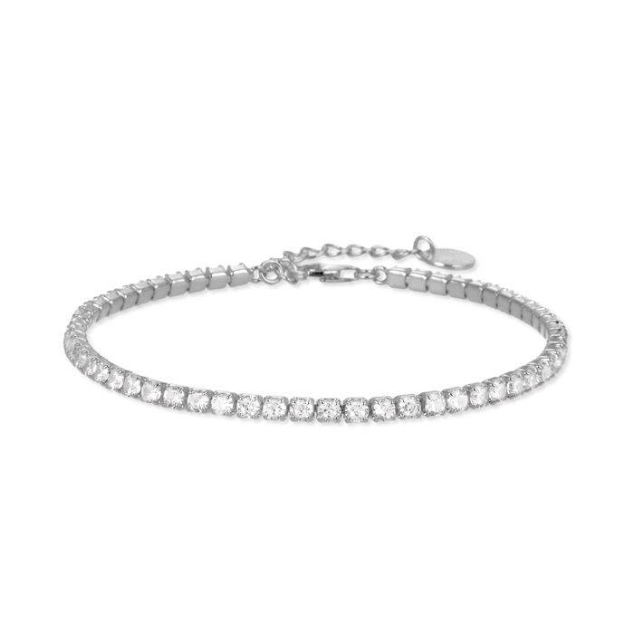 Bracelet - LUXENTER - Tahu - Argent 925 - Zircone Cubique - Finition Rhodiée