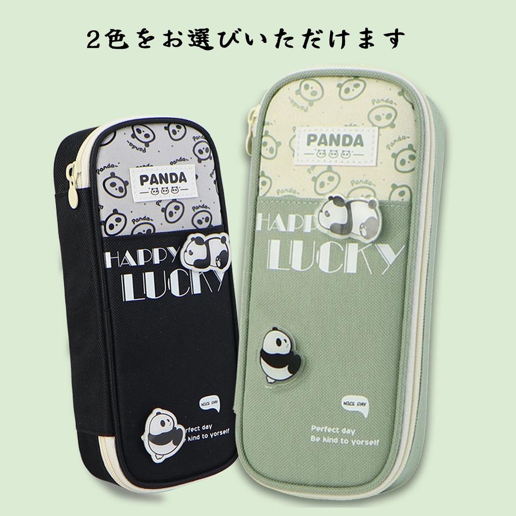 Cute Panda Design Pen Triple Large 3D Panda Pattern Pen Deformation Multifunctional Stationery for Elementary School Middle School and High School