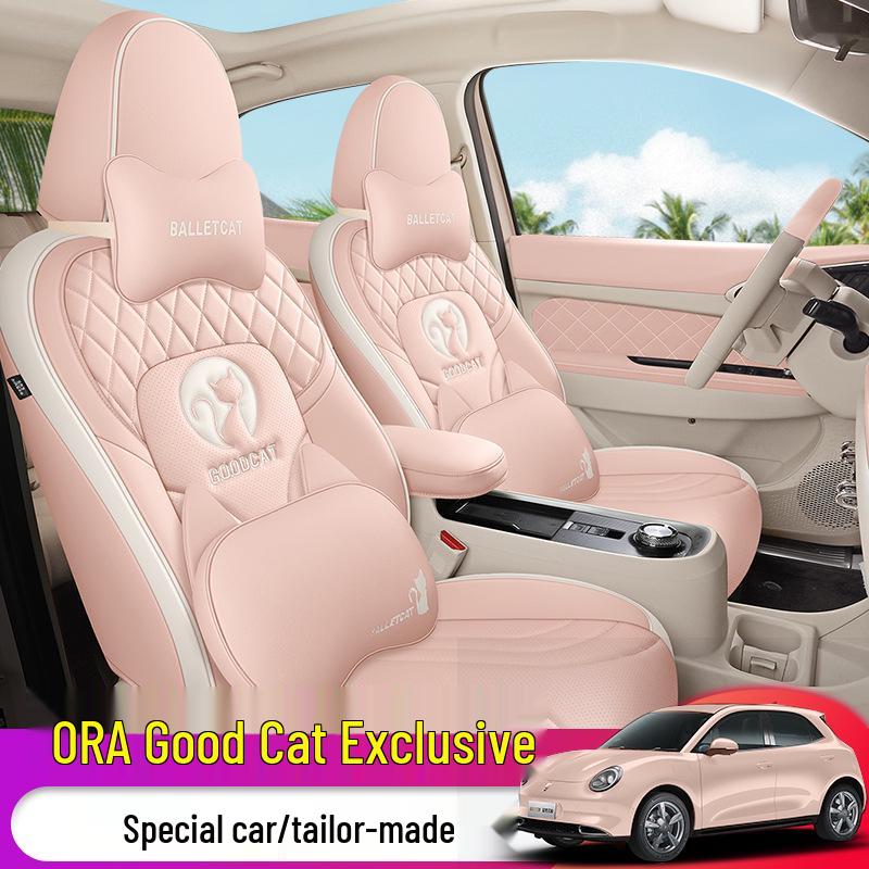ZFL Sports Leather Seat Cushion Cover for Great Wall ORA Good Cat – All-Season Comfort