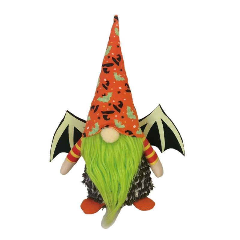

Luminous Halloween Gnomes Plush for Doll, Elf Dwarf Faceless for Doll for Hallow
