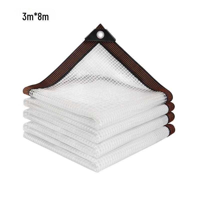 ZISIZ Transparent Thickened PE Mesh Greenhouse Cover