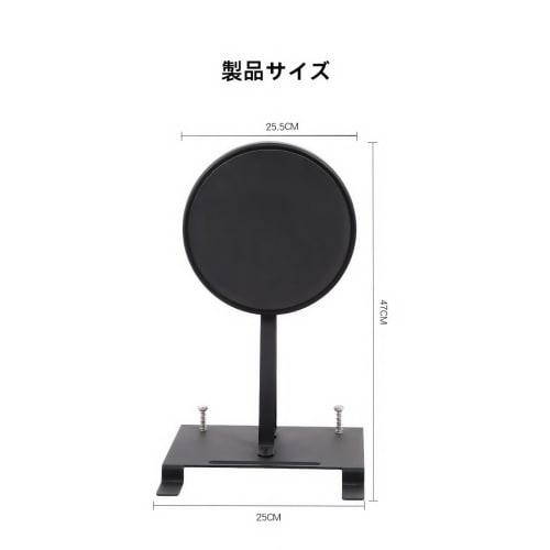 Quiet Bass Drum Practice Pad with Large Striking Surface, Single or Double Pedal Compatible, Adjustable, Portable, Compact Design, Ideal for Home Prac