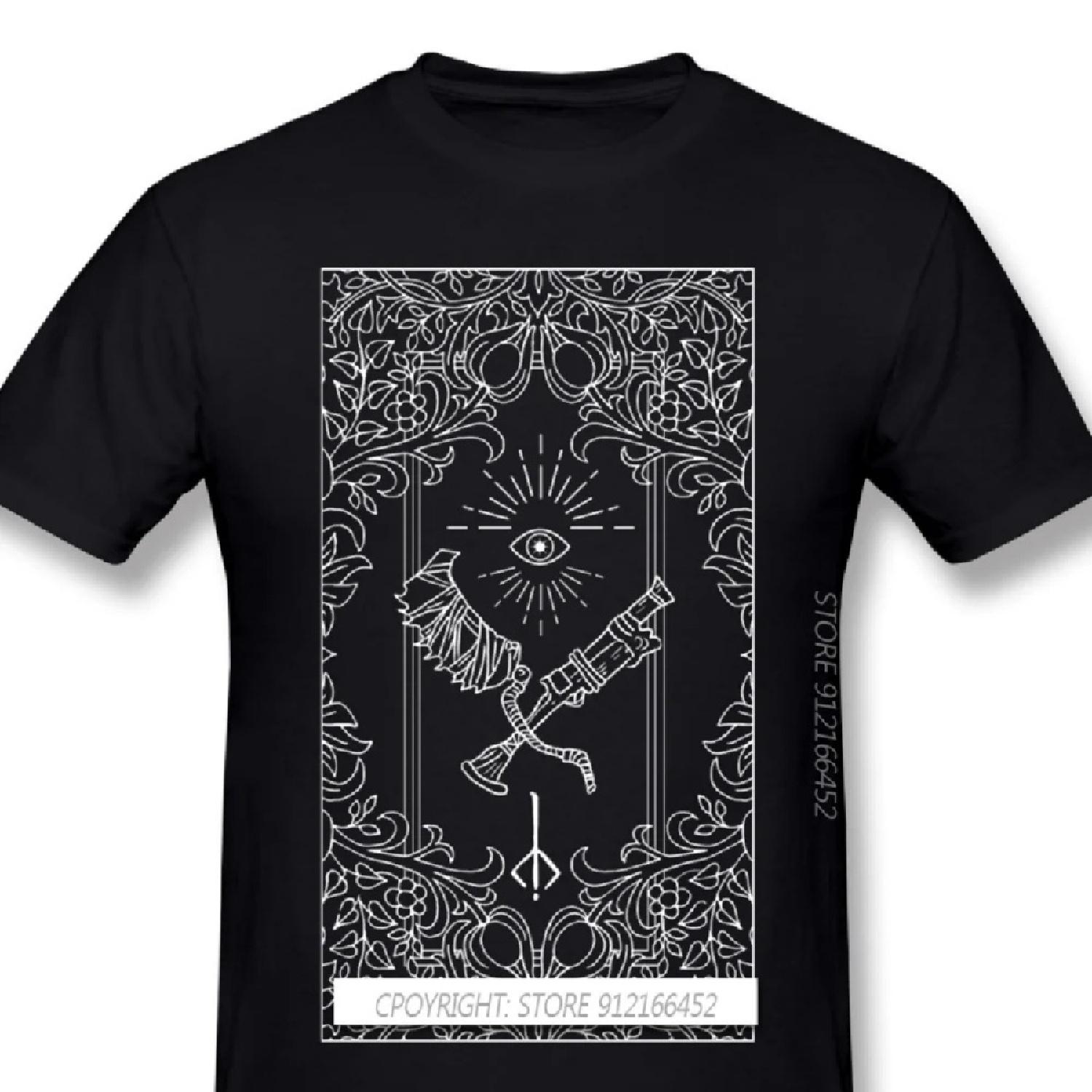 

Men Bloodborne Halloween Horrible Games Black T-Shirts Born From Blood Eye Pure Cotton Tee Harajuku Daily Life XXXXXL чорний