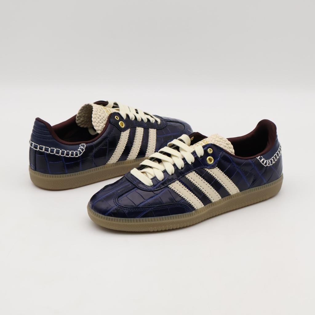 JH9825 Wales Bonner adidas Samba Blu Collegiate Bianco Meraviglia Rosso Notte (Uomini)