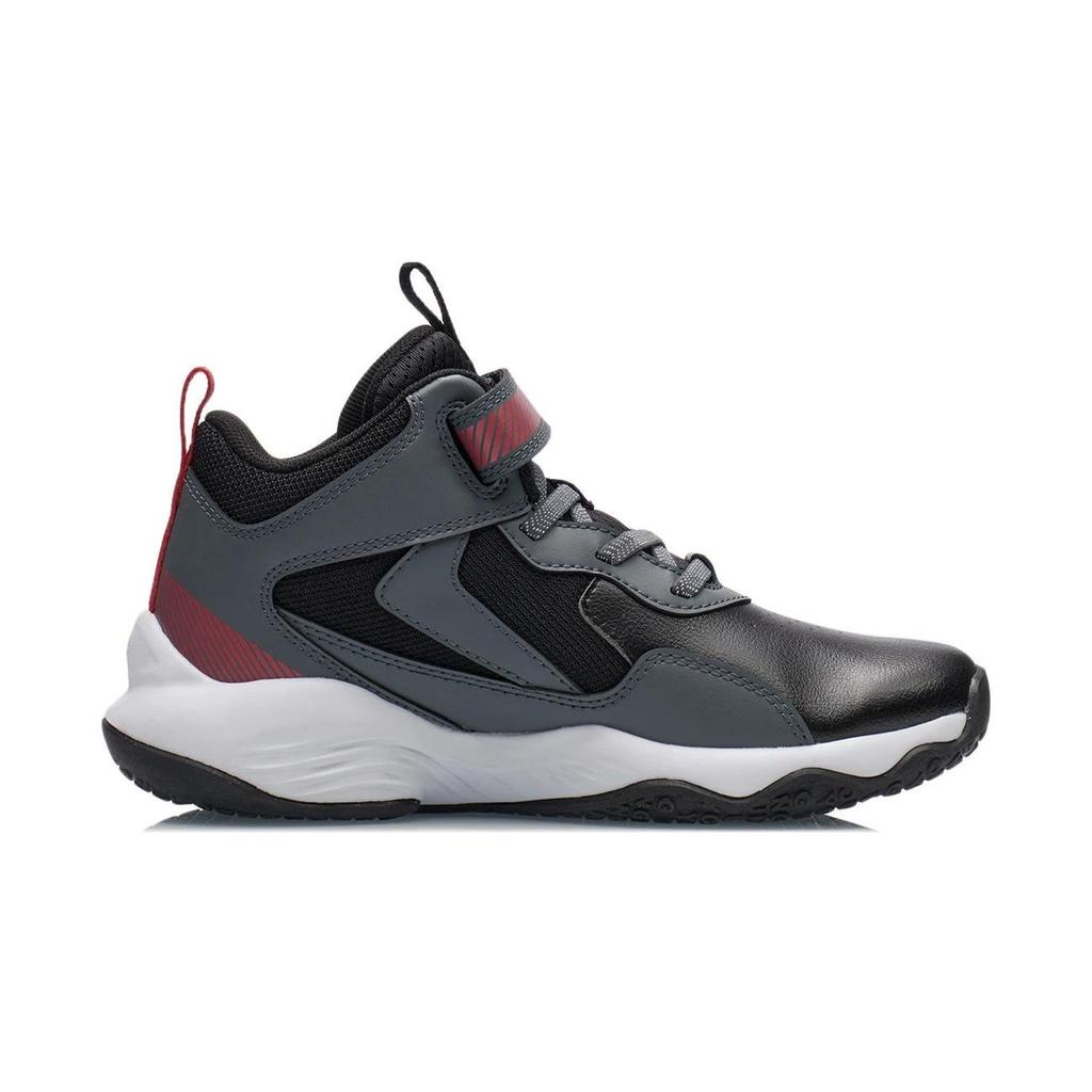 Li Ning Youth  Childrens Sports Basketball Series Comfortable Daily Slip Resistant Durable Lightweight Low Top Basketball Shoes Kids sneaker YKBR060-5