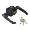 25-45-65mm Three Handle Lock Aluminum Alloy Door Lock Lock Color Lock Steel Lock Three Bar Keyed Locks