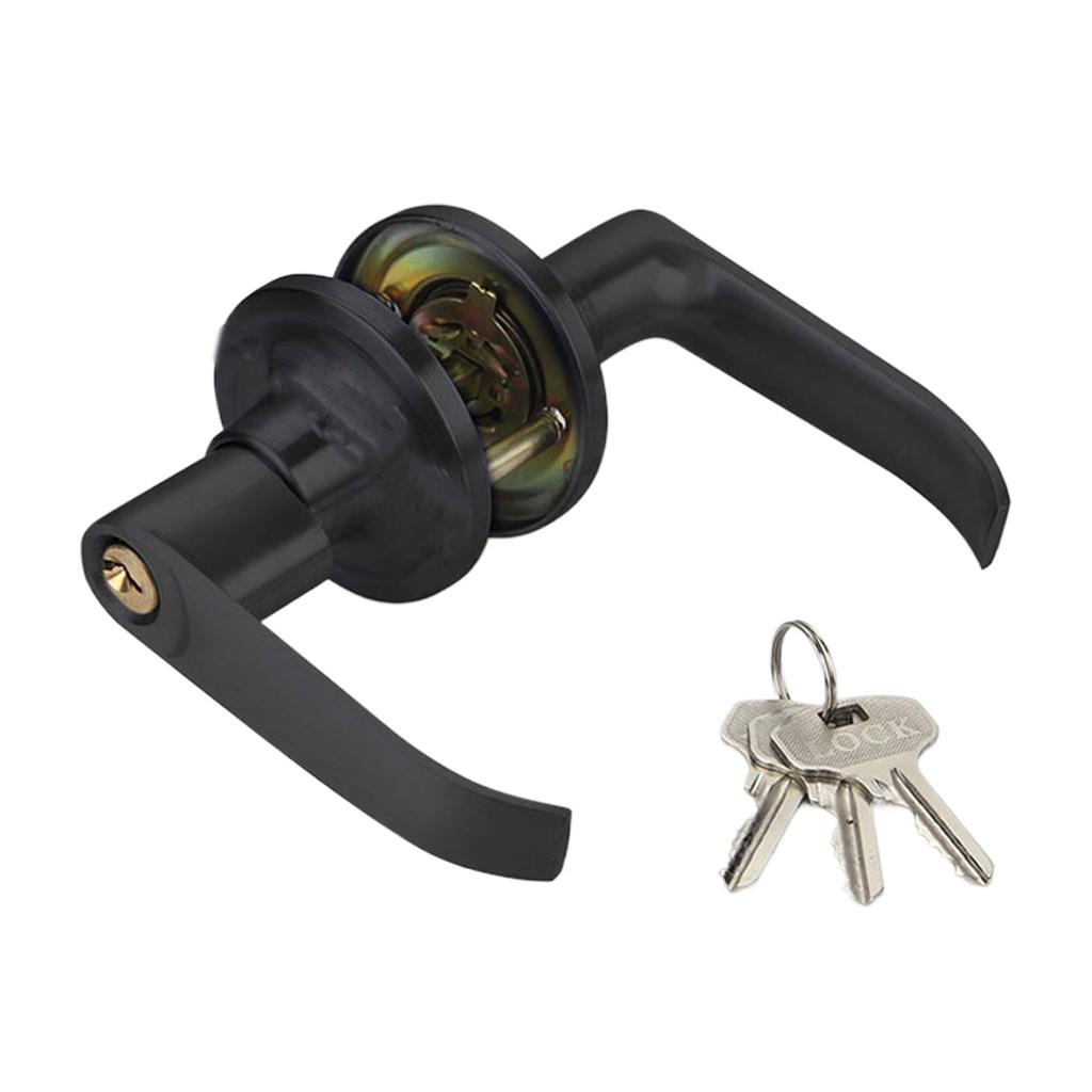 25-45-65mm Three Handle Lock Aluminum Alloy Door Lock Lock Color Lock Steel Lock Three Bar Keyed Locks