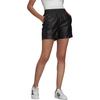 (WMNS) Adidas Always Original Faux Leather Track Pants Asia Sizing 'Black' Women's HF2017