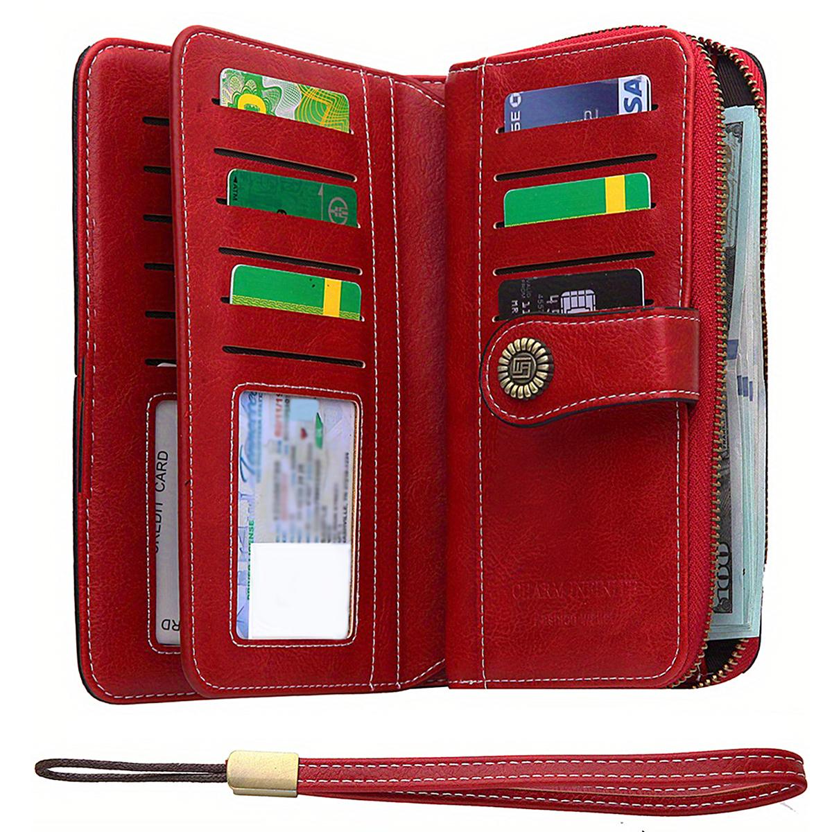 High Quality Women Wallet RFID Anti-theft