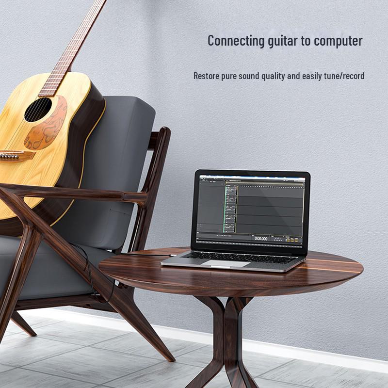 Cablu Audio Biaz 3.5mm la 6.5mm Tată-la-Tată pentru Conexiune Mobil, Computer & Difuzor