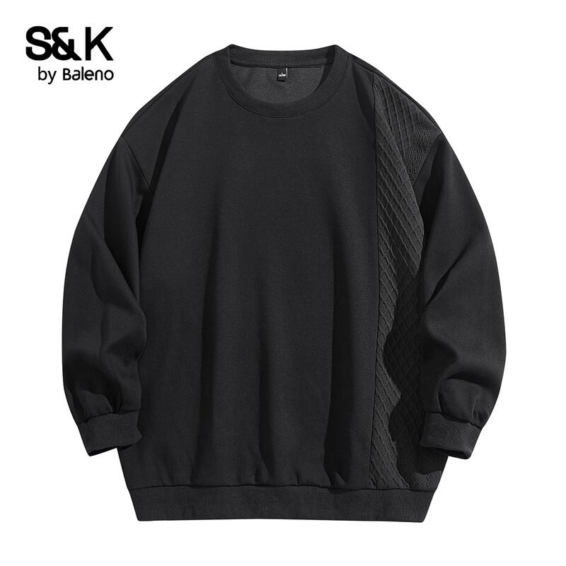 Baleno Men s S&K Series Patchwork Crewneck Sweatshirt XL