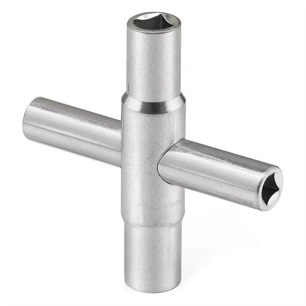Multifunctional Design Faucet Wrench Wrench 4 Way Key Wrench Square Key Wrench  Plumber Tools