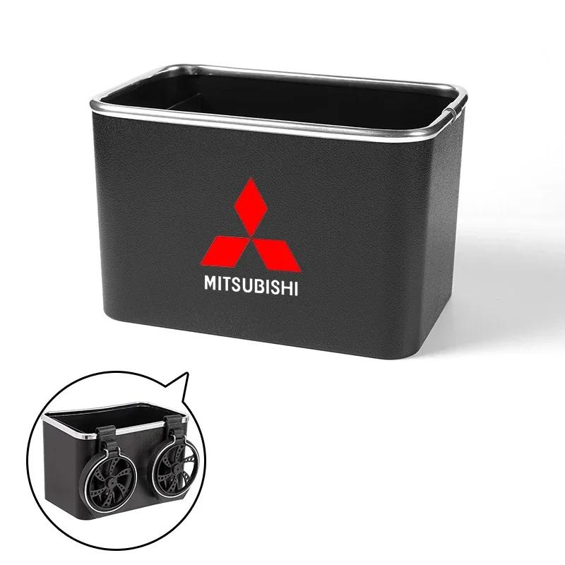 

Car Armrest Storage Box with 2 Foldable Cup Holders For Mitsubishi Outlander Lancer 10 9 ASX RALLIART Eclipse L200 Pajero чорний