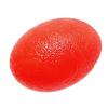 Hand Grip Strengthener Ball Silicone Finger Exerciser Strengthening Squeezer Ball for Stress Tension Relief Red