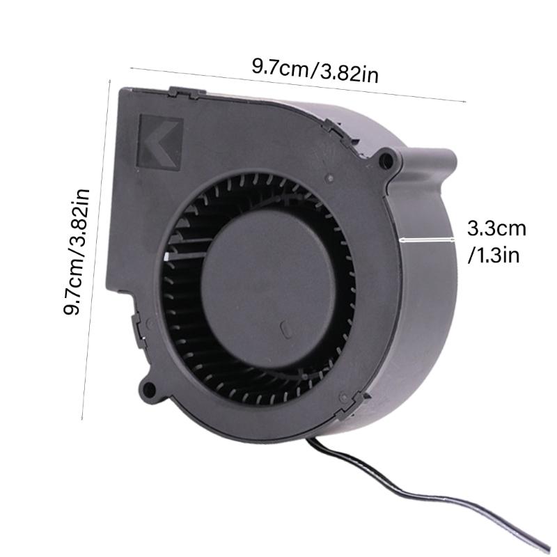 5000RPM Fast Speed 5V USB Blower Fan Light Weight Design Plastic Metal Construction Workshop Applications