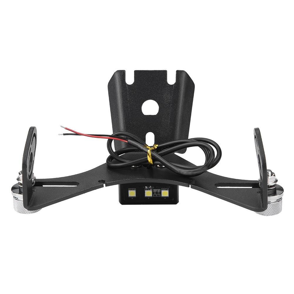 Tail Fender Eliminator Motorcycle License Plate Holder with LED Light for YAMAHA R1 2015 2018