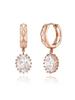 Cubic Drop One-Touch Earrings C24EB318