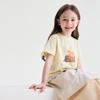 Yun'er Ma Girls' Cotton Lace Short Sleeve Top