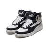 Puma Unisex White Grey Rebound Joy Mid Top Sneakers 374765-11