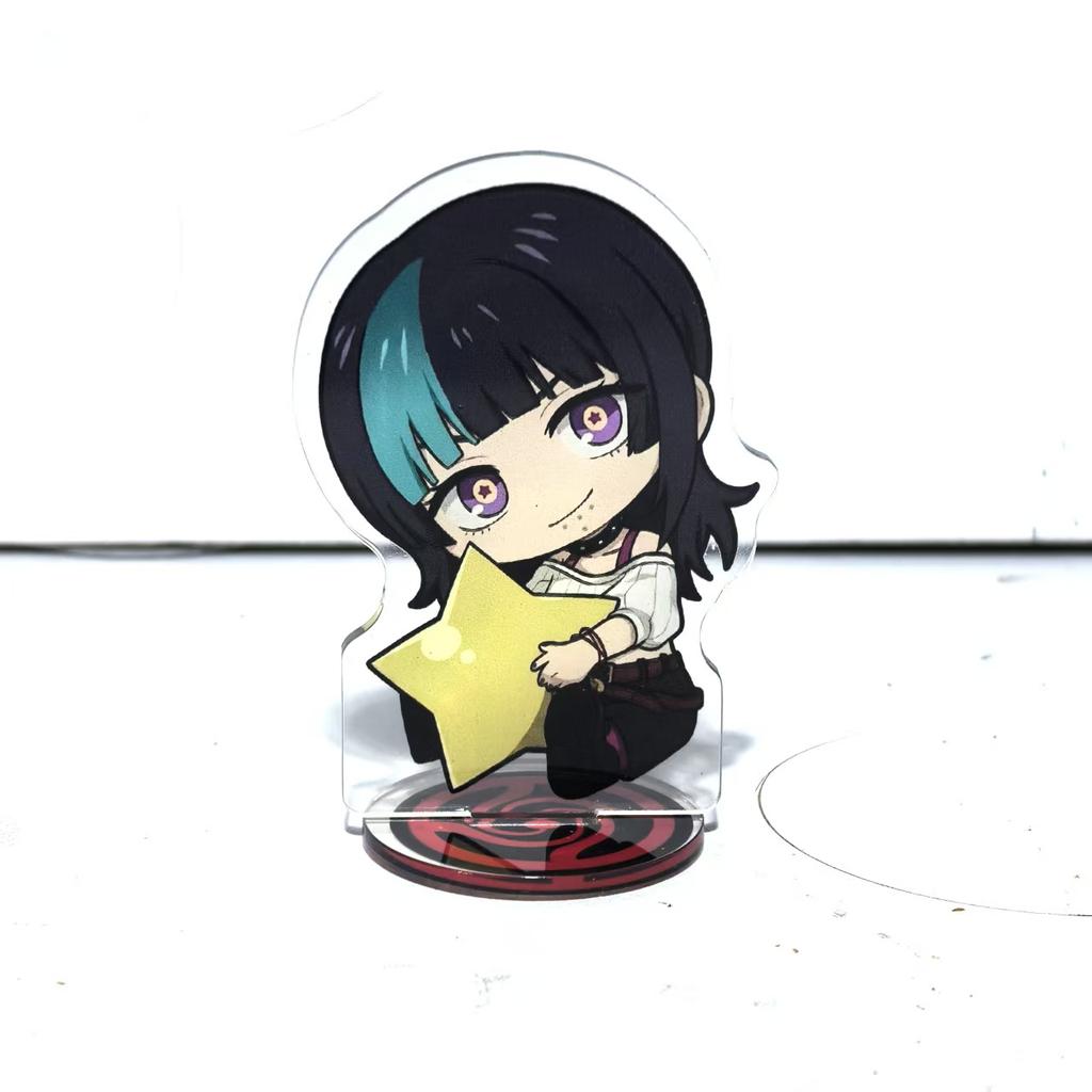 Anime Figure Jujutsu Kaisen 8cm Choso Zenin Naoya Nanami Kento Mini Stand Acrylic Ornaments Model Collections Dolls Gifts