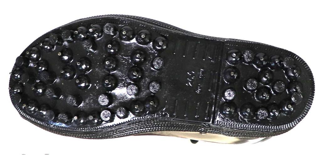 Basic Standard Long Black Boots with Iron Waterproof and a Comfortable Dry Lining Steep Mountain and Wild Vegetable Size Cm Men's Spikes, Soles, (For