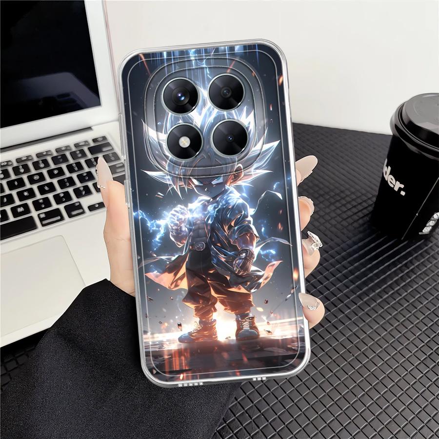 Dragon Ball Cool Super Saiyan Soft Phone Cover Case for Xiaomi Redmi Note 14 Pro Plus 9 10 11 13C Note 13 12S 11S A4 12 10S 14C