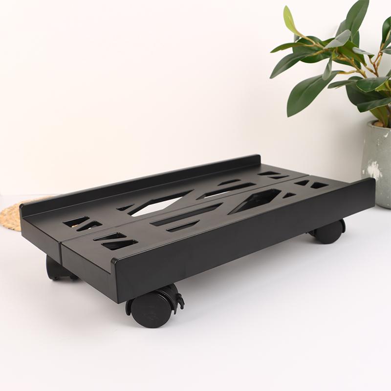 Under Desk Holder Adjustable Mobile Cpu Stand Ventilated Computer Tower Stand Pc Tower Stand