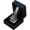 Prismen & Kaleidoskope 6-Sided Color Cube Light Prism Set with Light Box for Science Education 30mm