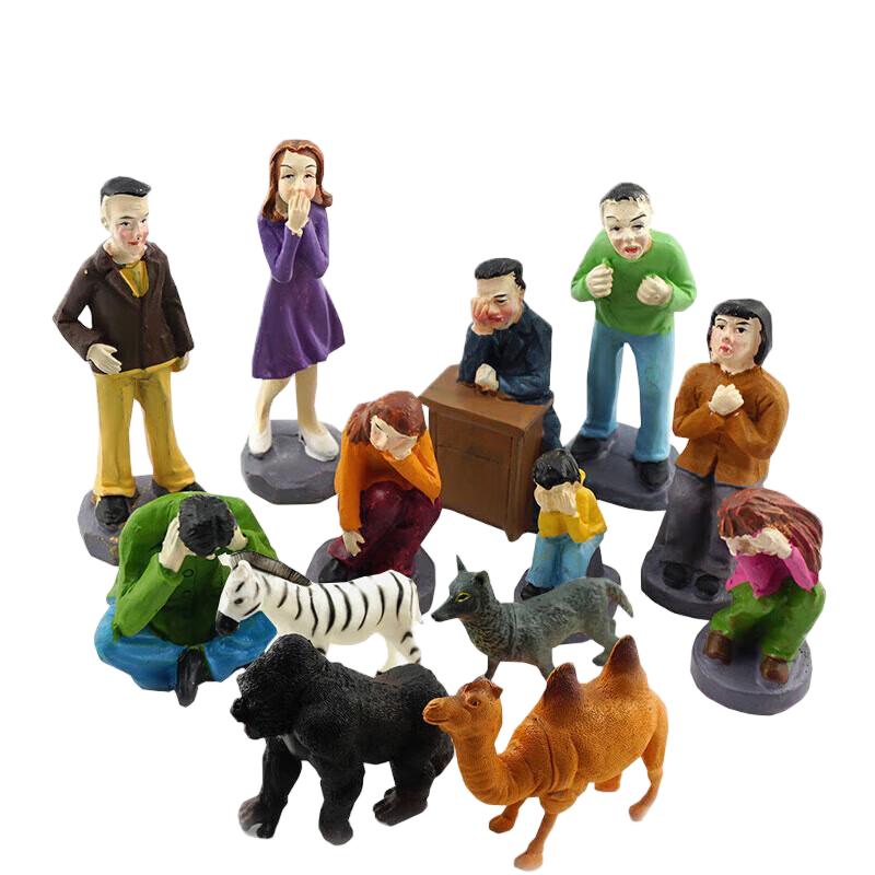 Aojian Rabbit Psychological Sand Tray Set with Display Rack