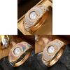 Elegant European Style Womens Quartz Bracelet Watch With Diamond Inlay For Formal Wear