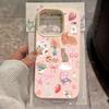 Cute Cat Strawberry Lychee Texture Phone Case For iPhone 17 Pro Max 16 15 14 13 12 11 Pro 14 15 Plus 17 Air Silicone Soft Cover