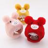 Solid Color Baby Beanie Cap Bear Kids Crochet Hat Cute Kids Ear Protection Hat  Boys