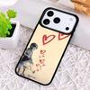 Graffiti soft Phone Case for iPhone 17 Air 16 15 11 12 14 13 Pro Max Shockproof Cover