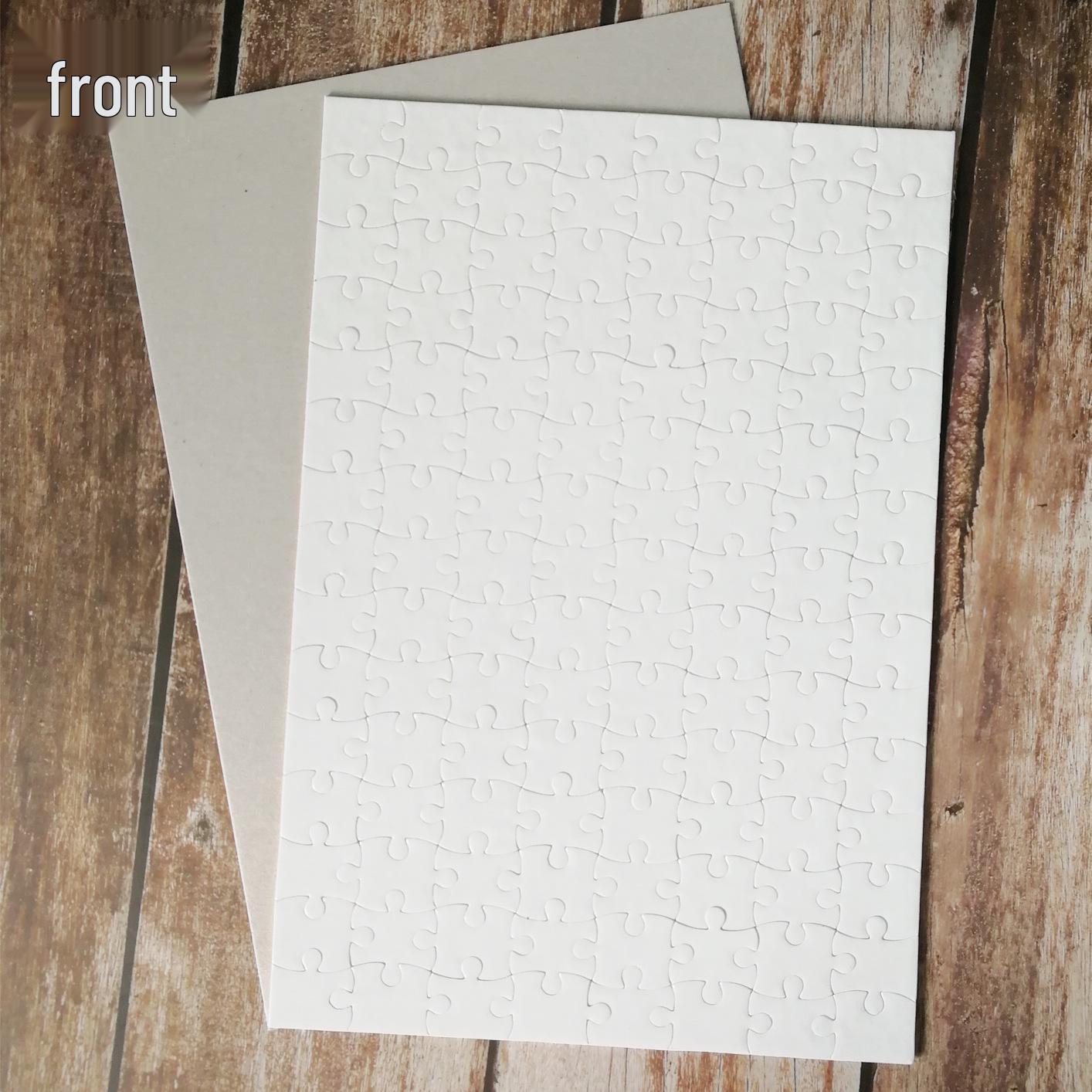 

Пазл А4 для сублимации, 120 пустых элементов для персонализированного термопереноса - 12