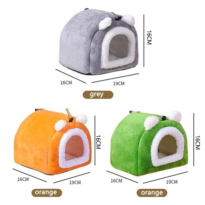 Pet Cotton Nest for Little Animals Squirrel Honey Bag Branch Guinea Pig Chinchilla Tiger Bark Peony Parrot Supplies