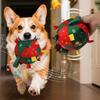 Oriented Soft Canine Toy with Auditory Feature for Engaging Activity and Mental Encouragement in Bright Dyes