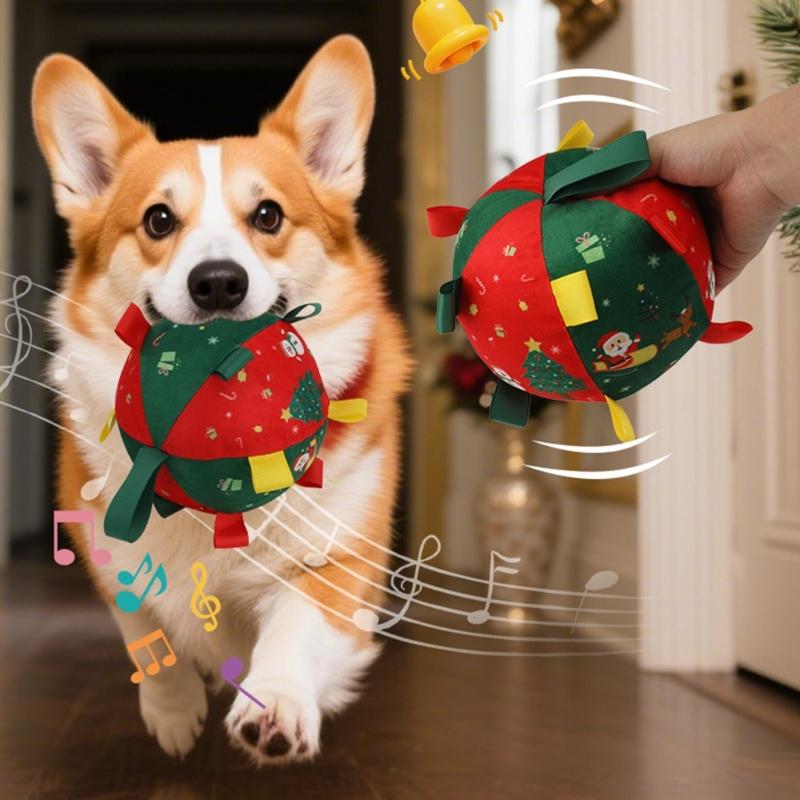 Oriented Soft Canine Toy with Auditory Feature for Engaging Activity and Mental Encouragement in Bright Dyes