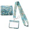 Yoga Sakura Credential Holder Little daisy Lanyard for Key Cute Neck Strap Card ID Badge Holder Key Chain Accessories Wholesale