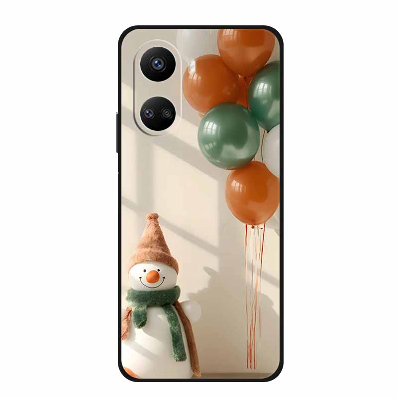 Christmas Case For Huawei Nova 10 / 10 SE / 10 Pro Case Nova 10Z 8SE Lovely Soft TPU Silicone Covers for Huawei Nova 10 Pro Case