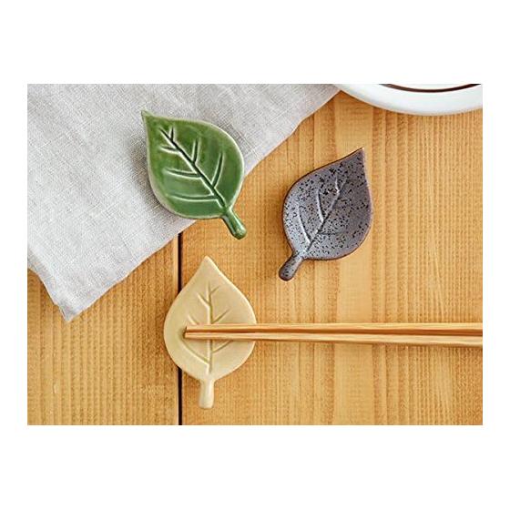 Tableware East Chopstick Rest <Leaf> Green kn003ct06803