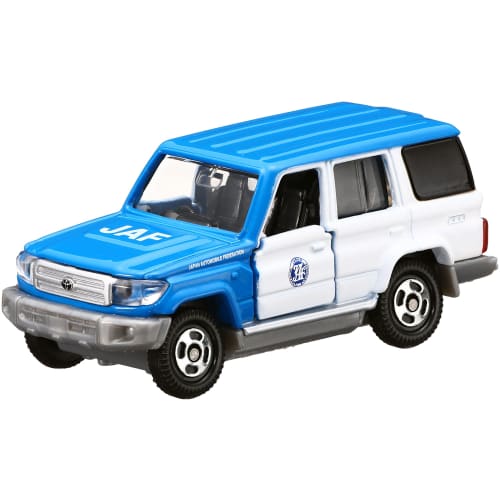 

Tomica No. 44 Toyota Land Cruiser JAF Road Service Car (Box)