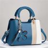 Textured Light Luxury Temperament Portable Shoulder Bag Large Capacity Crossbody Square Bag