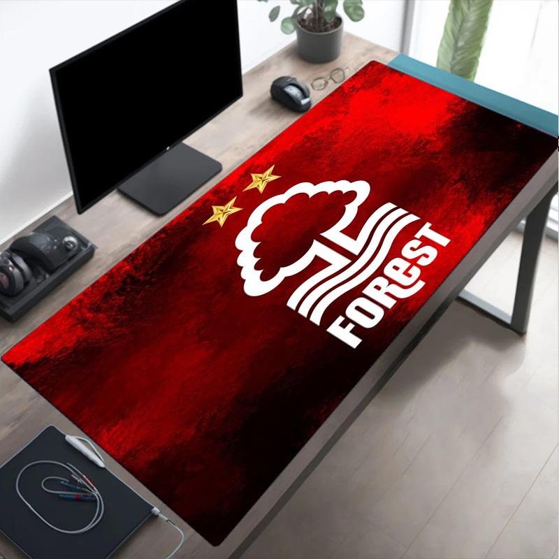 Nottingham Forest Mauspads Mauspads, Gaming-Mauspad, Tastaturmatte, Schreibtischdekoration für Computer-Notebook, Fan-Geschenk, Geburtstagsgeschenk
