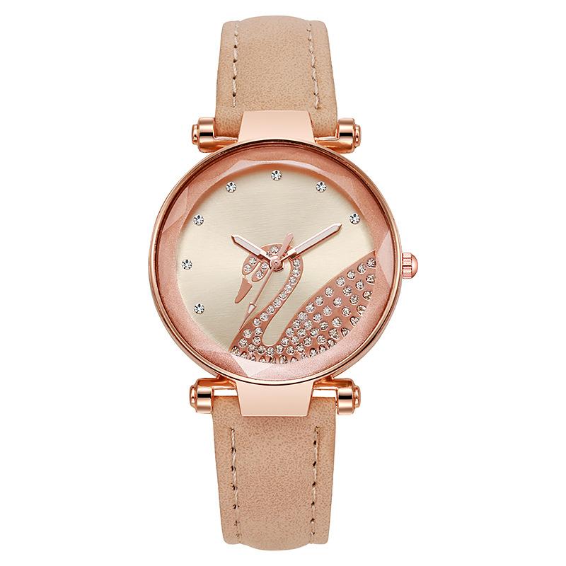 

Горячая Распродажа Женские Часы Роскошные Атмосферные Женские Часы Лебедь Любовь Браслет Кварцевые Поясные Часы Женские Пятно